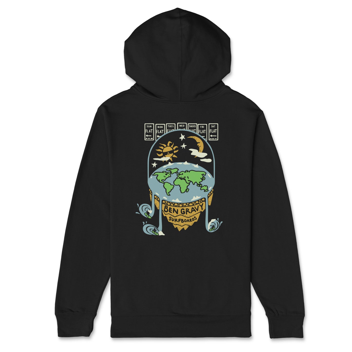 Flat Earth Hoodie